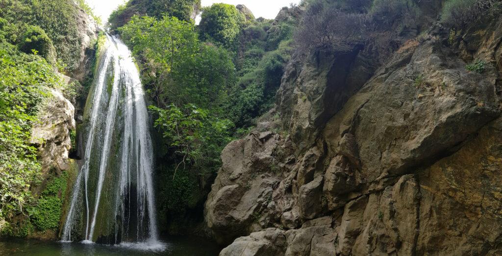 Wasserfall im Sitia Geopark, Kreta, Griechend