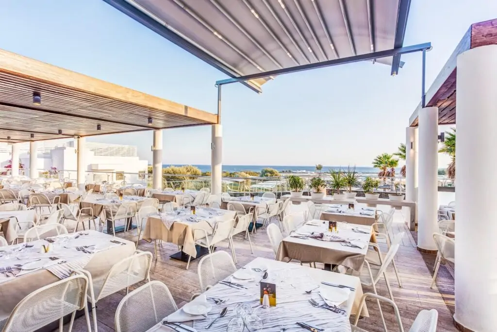 Außenterrasse im Magico