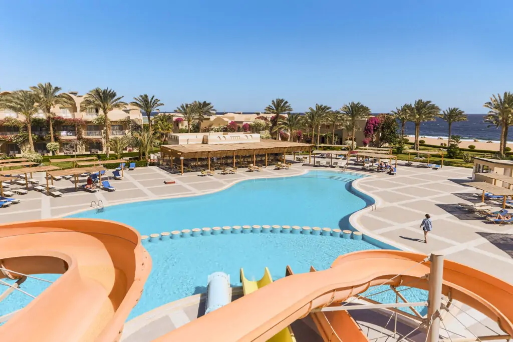 Wasserrutschen am Family Pool